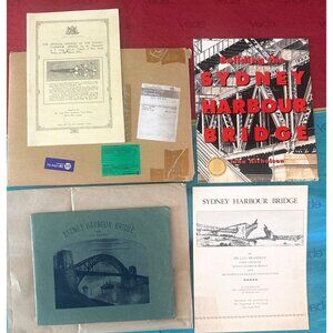 Building The Sydney Harbour Bridge rare Book Collection